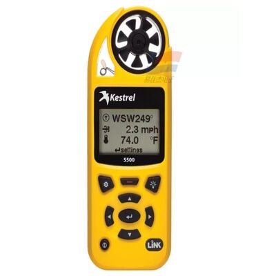 YJJ Kestrel 5500 हैंडहेल्ड मौसम मीटर NK5500 पोर्टेबल एनेमोमीटर Kestrel 5500 लिंक
