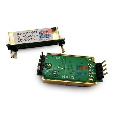 MH-Z19B कार्बन डाइऑक्साइड NDIR CO2 गैस सेंसर PWM आउटपुट सेंसर मॉड्यूल पिन कनेक्टेड एनालॉग