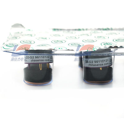 O2-G2 ऑक्सीजन गैस सेंसर इलेक्ट्रोकेमिकल छोटा आकार 2 वर्ष कार्य जीवन 7G वजन