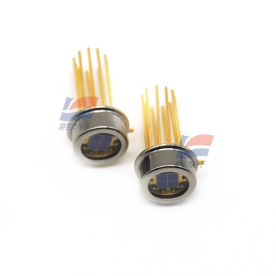 S4349 अनकूल्ड 4-सेगमेंट एयर/डब्ल्यू फोटोसेंसिटिविटी 20MHz Si Photodiode With 25PF TC