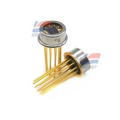 S4349 अनकूल्ड 4-सेगमेंट एयर/डब्ल्यू फोटोसेंसिटिविटी 20MHz Si Photodiode With 25PF TC