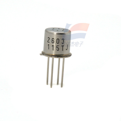 TGS2603 5.0±0.2V धातु कैन वायु प्रदूषकों EtOH का पता लगाने के लिए गैस सेंसर