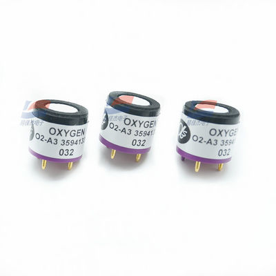 O2-A3 ऑक्सीजन गैस सेंसर 3 वर्ष कोई बहाव नहीं लंबे जीवन अच्छा स्थिरता