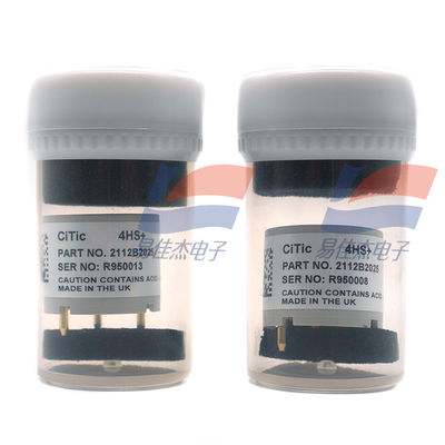 4HS+ हाइड्रोजन सल्फाइड (H2S) गैस सेंसर भाग संख्याः 2112B2025 उद्योग में अग्रणी विश्वसनीयता