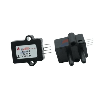 YJJ 100 PSI-D-4V-ASCX परिवेश वायु स्टेशन के लिए एक 15PSI दबाव सेंसर उच्च सटीकता 0C से 50C क्षतिपूर्ति तापमान