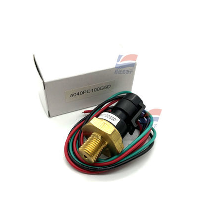 YJJ 4040PC100G5D 0-100psi स्टेनलेस स्टील ट्रिगर इंटरफेस दबाव सेंसर 5VDC बिजली की आपूर्ति -45C से 125C
