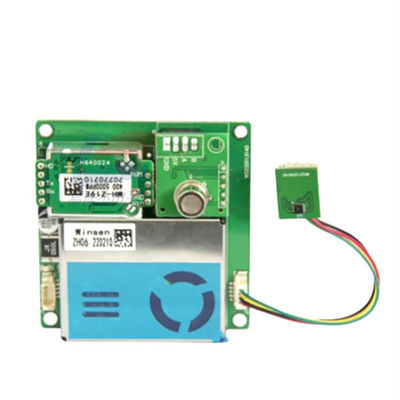 ZPHS01C मल्टी-इन-वन सेंसर मॉड्यूल उच्च संवेदनशीलता के साथ PM2.5 CO2 CH2O TVOC तापमान आर्द्रता का पता लगाता है