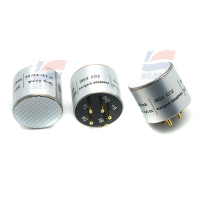 YJJ IRS4 CO2 इन्फ्रारेड कार्बन डाइऑक्साइड गैस सेंसर में एक चयन योग्य 0-50%VOL रेंज है