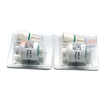 9-13 mV आउटपुट वोल्टेज वास्तविक समय में ऑक्सीजन माप के लिए AO-09 ऑक्सीजन गैस सेंसर