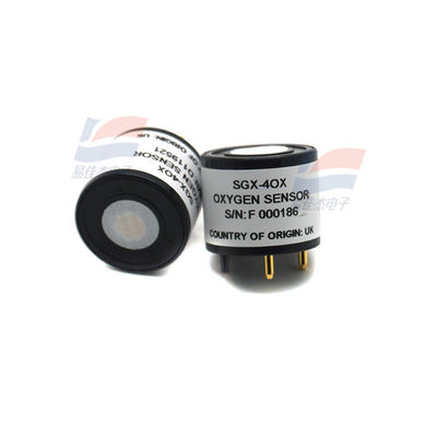 SGX-4OX इलेक्ट्रोकेमिकल गैस सेंसर गैस ऑक्सीजन सेंसर 0-100% ऑक्सीजन (O2) सेंसर वेंटिलेटर के लिए बोर्ड तापमान मुआवजे के साथ