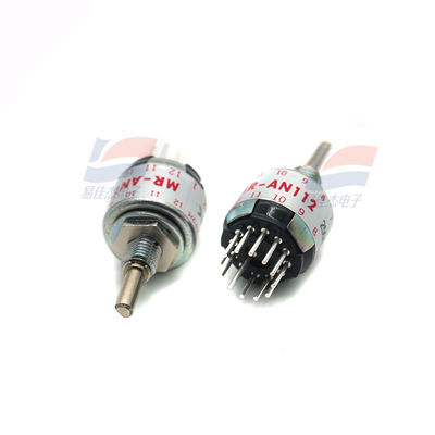 MR-AN112 Rotary Switches Half Inch Diameter Precess Seales Rotary