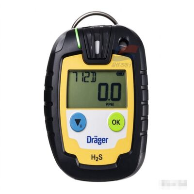 YJJ Pac 6000 सिंगल गैस डिटेक्टर CO H2S SO2 O2 पर्सनल गैस मॉनिटर IP68